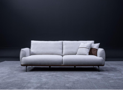 Luxus Designer Dreisitzer Textilmöbel Wohnzimmer Polstersofas Neu